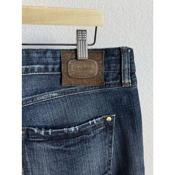 Robert Graham Classic Yates Jeans Men's Light Whiskering Distress Size 38x36 - Picture 6 of 15